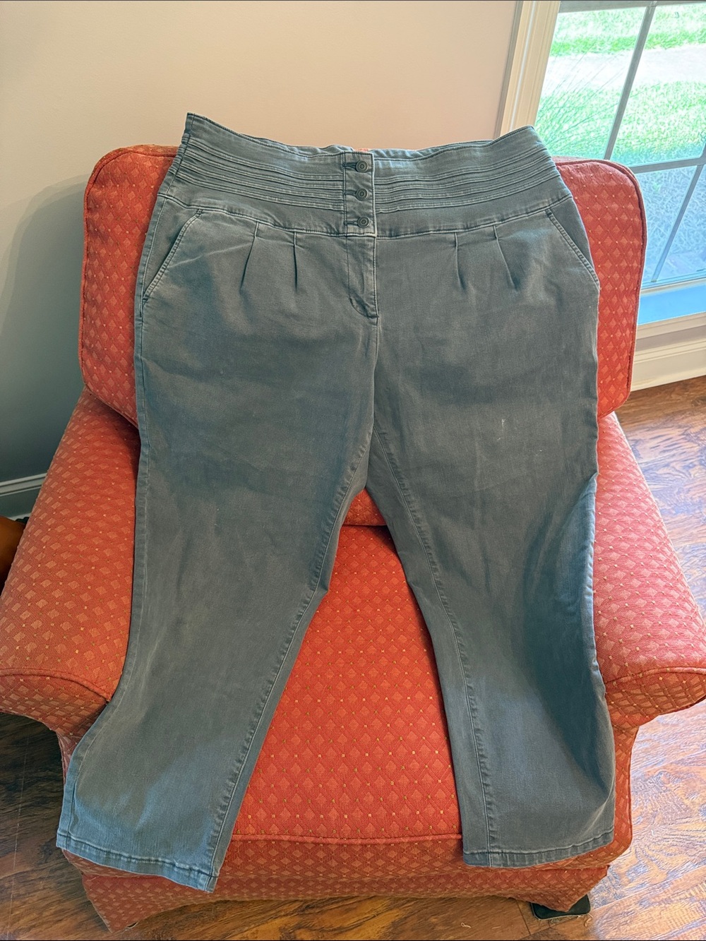 ryegrass Straight Leg Women's Pants in Slate Gray - warm, soft, comfy